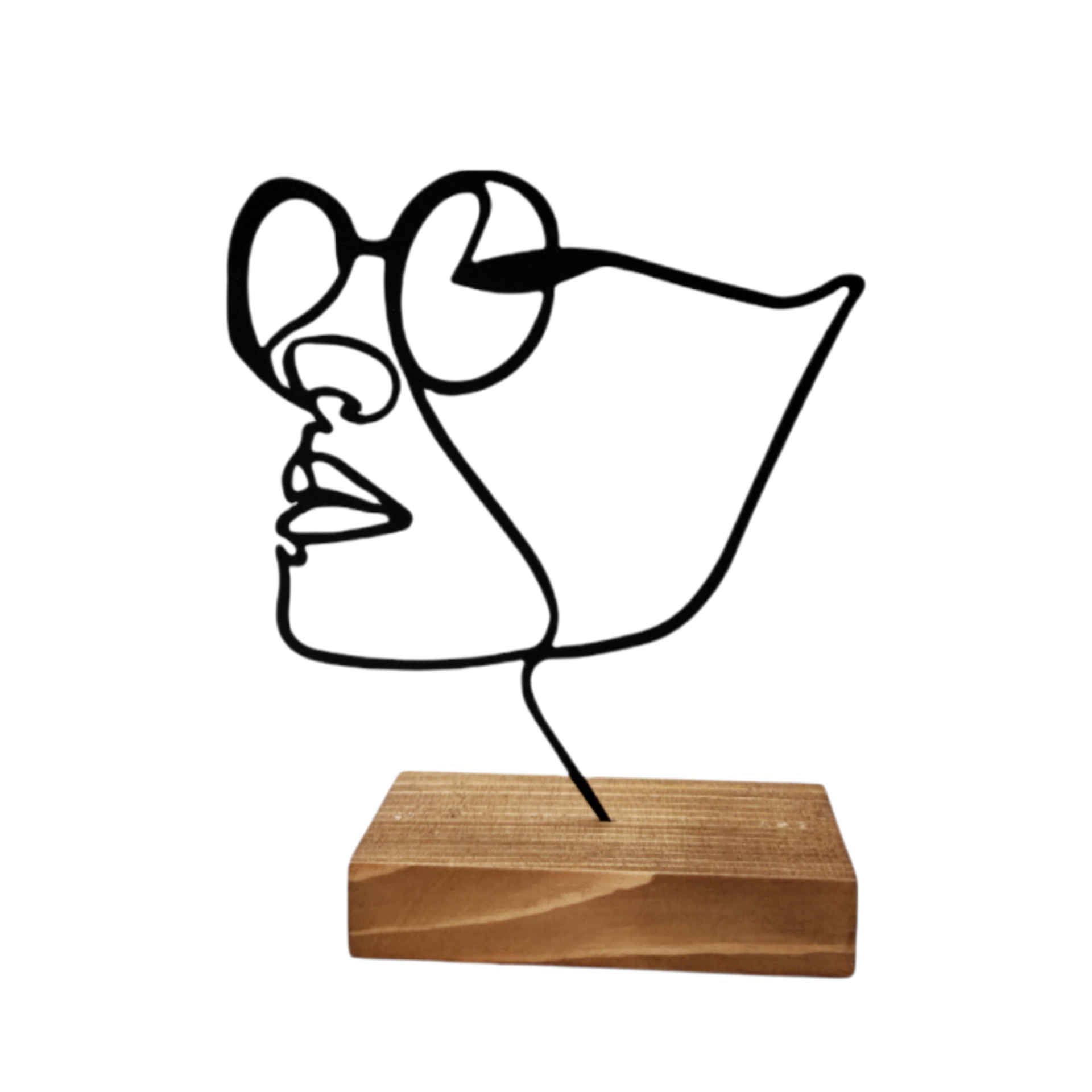 Price and Buy Metal Minimalist Figurine Artwork Sculpture Dokhtar