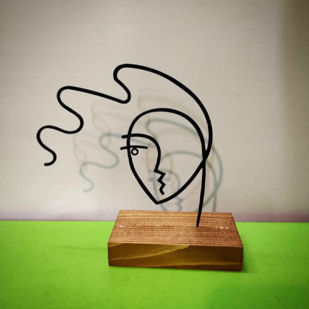 Price and Buy Metal Minimalist Figurine Artwork Sculpture Girl - Image 4