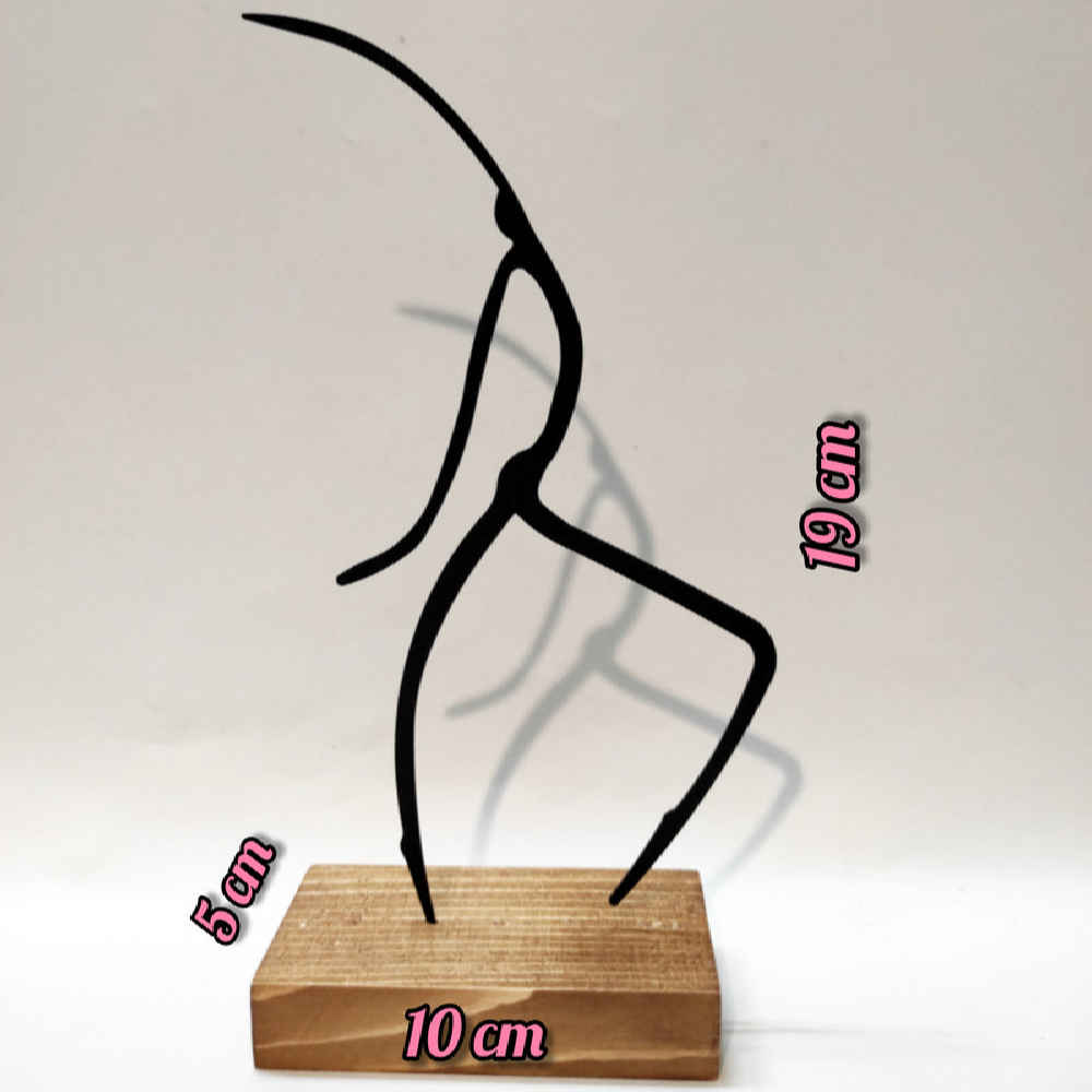 Price and Buy Metal Minimalist Figurine Artwork Sculpture Nita - Image 3
