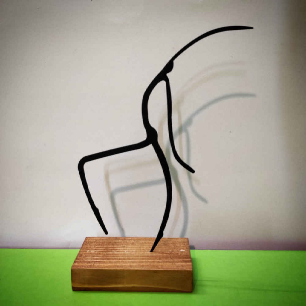 Price and Buy Metal Minimalist Figurine Artwork Sculpture Nita - Image 4