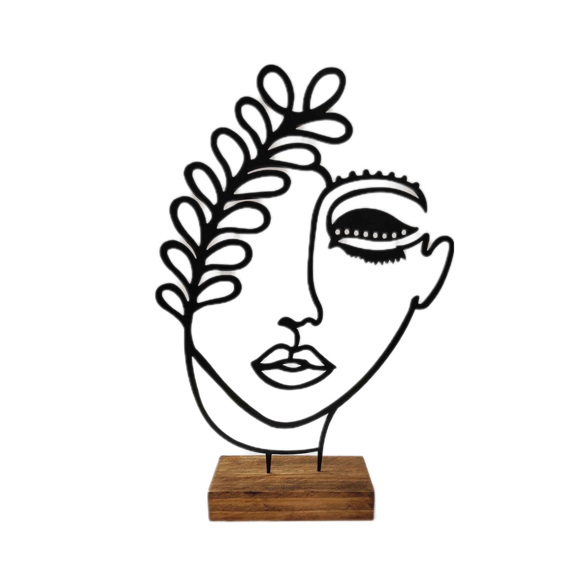Price and Buy Metal Minimalist Figurine Artwork Sculpture Zan