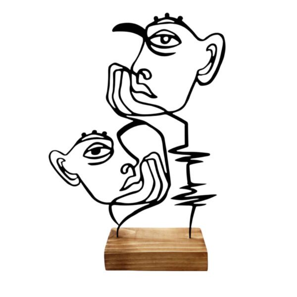 Price and Buy Metal Minimalist Figurine Artwork Sculpture