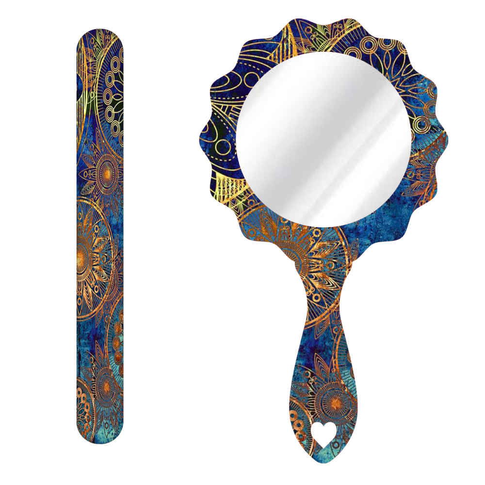 Price and Buy Metal Nail File and Mirror Set with Persian Inspired Sepehr Pattern
