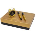 Price and Buy Metal Office Desk Set – Suitable for Office Pack of 4 in Golden - Image 3