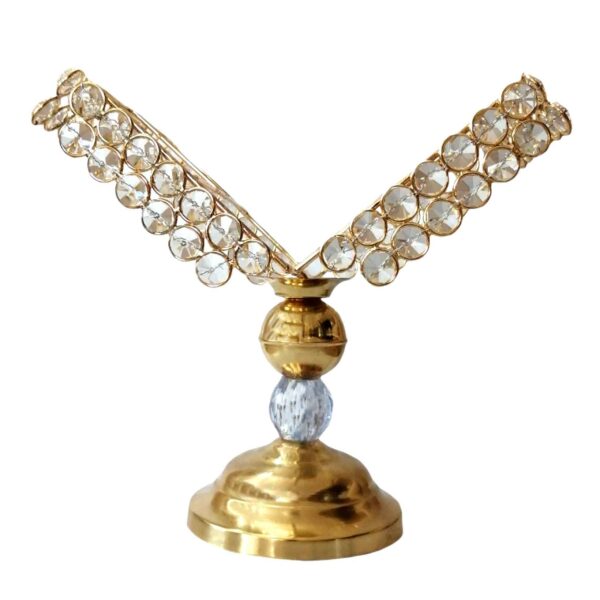 Price and Buy Metal Quran Stand Holder with Crystal Design for Bride Ceremonies_68fe9a934dcfc.jpeg Price and Buy Metal Quran Stand Holder with Crystal Design for Bride Ceremonies