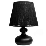 Price and Buy Metal Table Lamp Handcrafted with Fabric Shade - Image 3