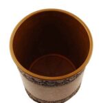 Price and Buy Metal Waste Basket & Tissue Box Set – Floral Design - Image 4