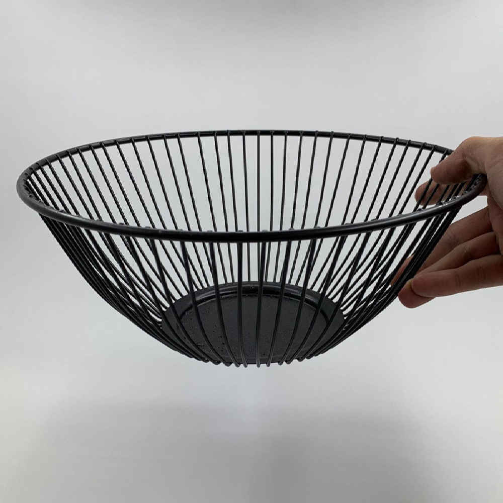 Price and Buy Metal Wire Fruit Basket Chic Round Shaped - Image 4