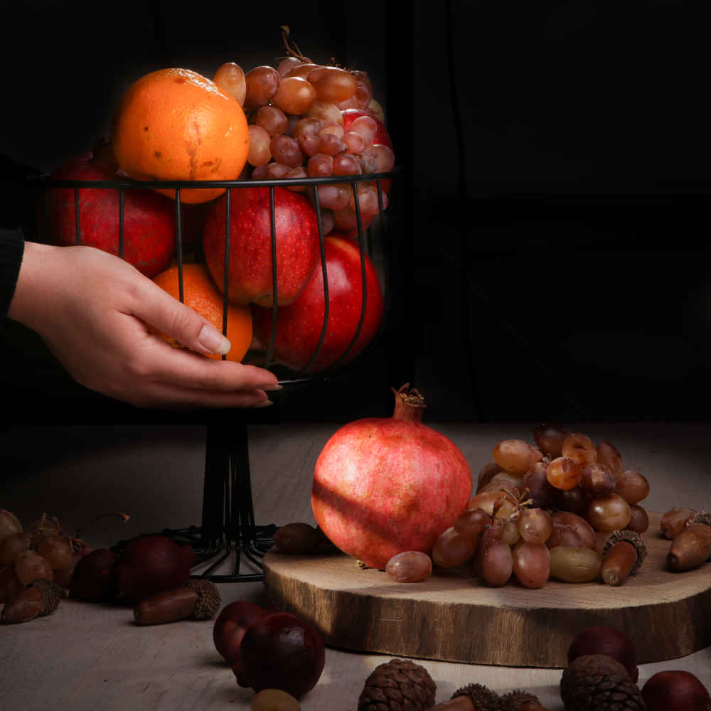 Price and Buy Metal Wire Fruit Basket Model Footed - Image 4