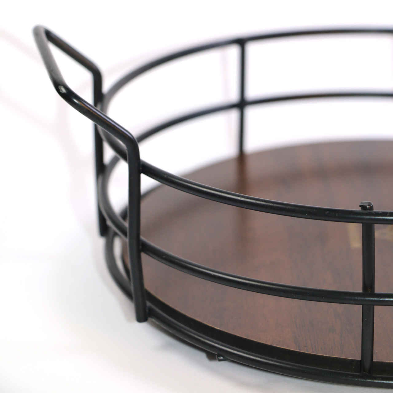 Price and Buy Metal Wire Fruit Basket With Detachable Wooden Base - Image 3
