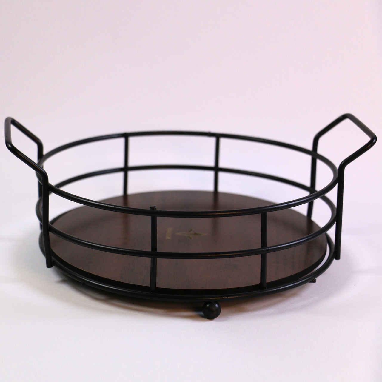 Price and Buy Metal Wire Fruit Basket With Detachable Wooden Base - Image 4