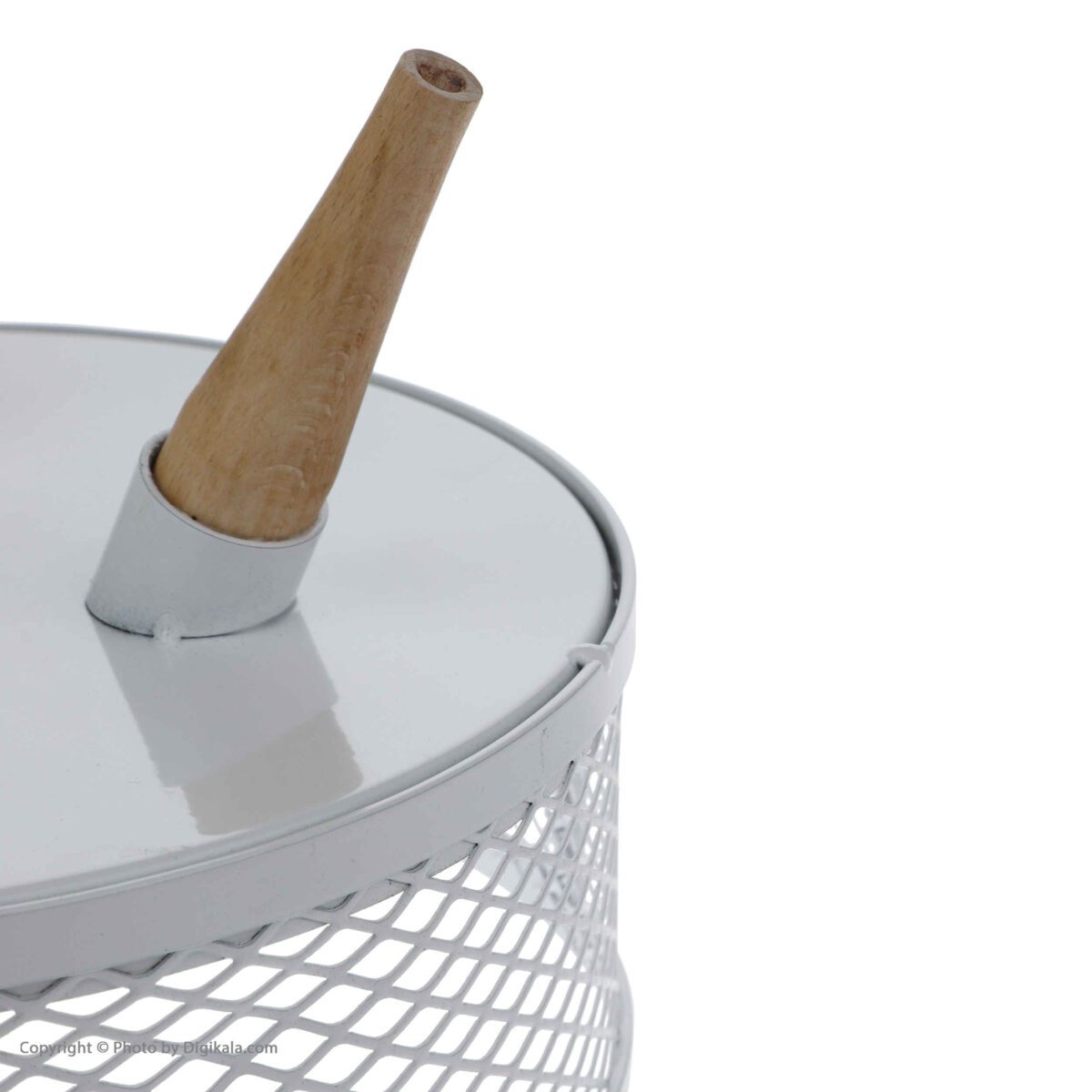 Price and Buy Metal Wire Fruit Basket With Wooden Base Model Diana - Image 4
