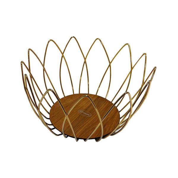 Price and Buy Metal Wire Fruit Basket With Wooden Base Model Lale_68fe618925c86.jpeg Price and Buy Metal Wire Fruit Basket With Wooden Base Model Lale