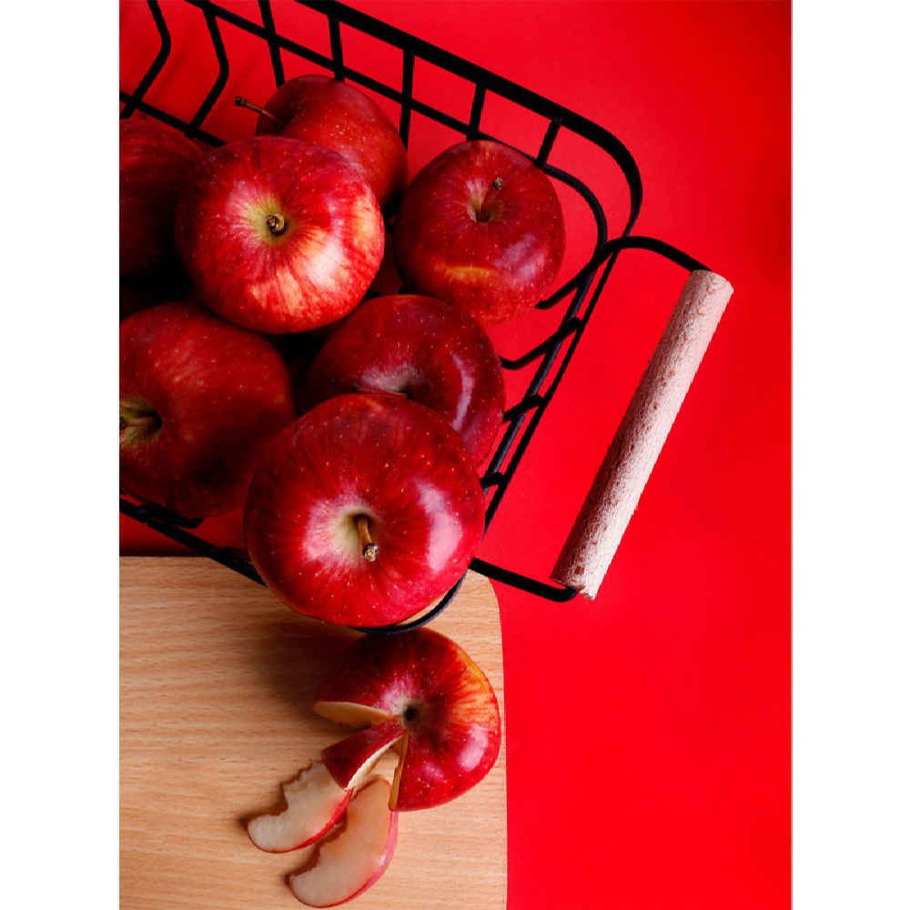 Price and Buy Metal Wire Fruit Basket With Wooden Handle & Base - Image 3
