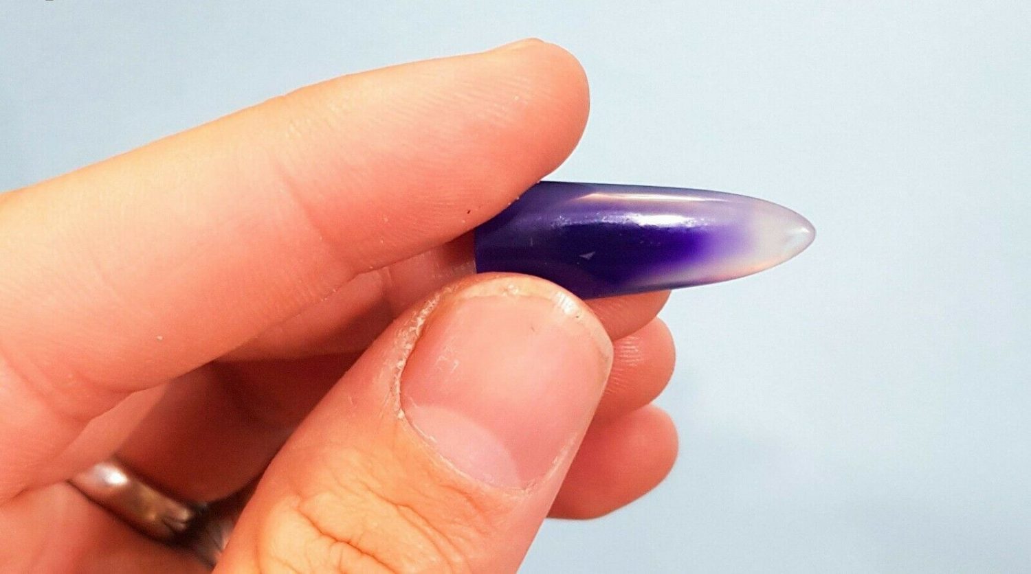Price and Buy Mezrab Pick for Persian Tar Purple Agate - Image 3