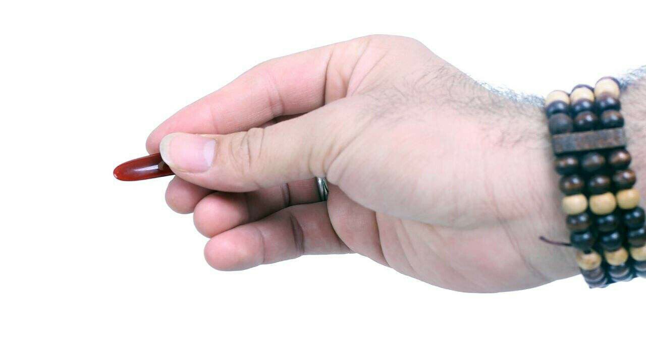 Price and Buy Mezrab Pick for Persian Tar Red Agate - Image 7