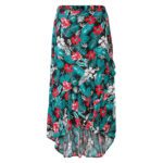 Price and Buy Midi Skirt with Floral Design for Women