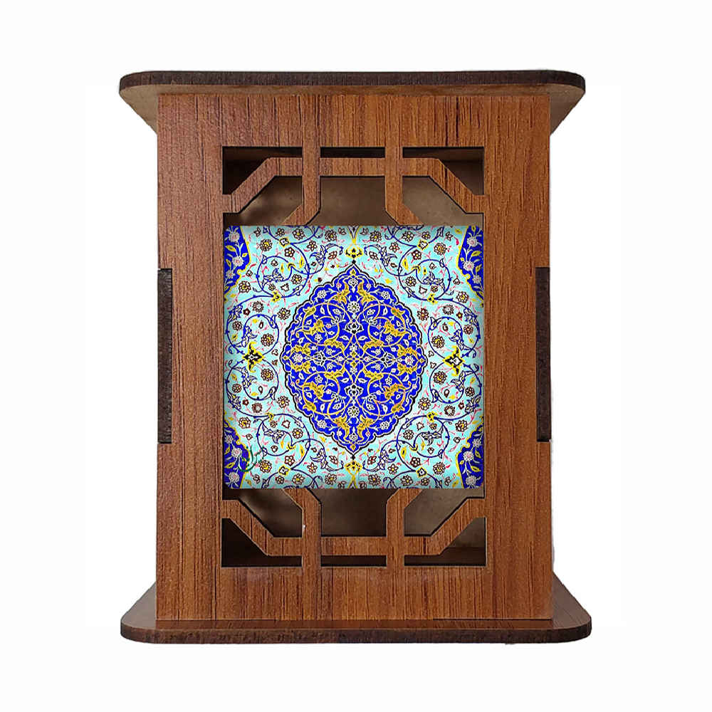 Price and Buy Mihan Design – Handcrafted Wooden Pen Holder Featuring Persian Art