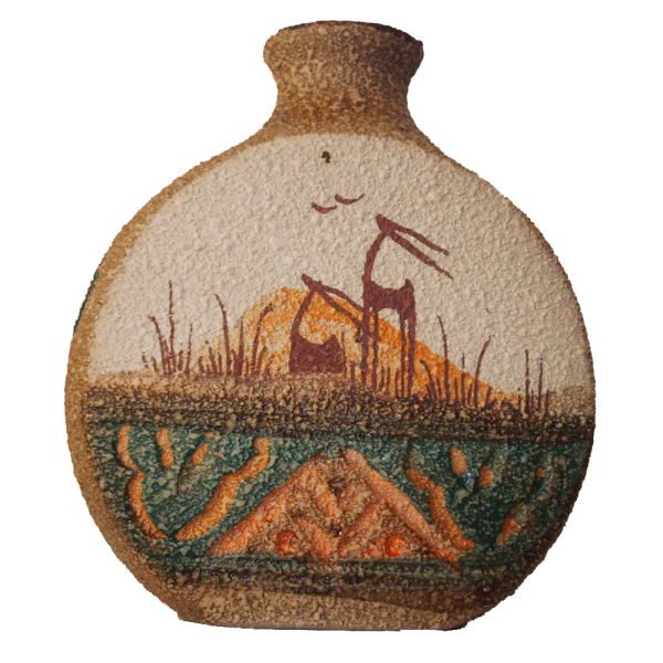 Price and Buy Mini Flower Pottery Vase with Art Motif, Suitable for Decor & Gift