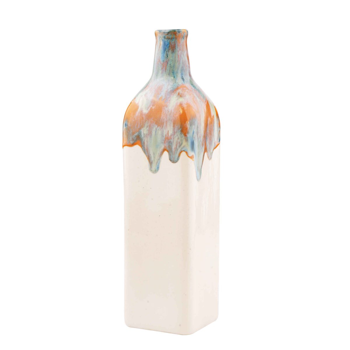 Price and Buy Mini Flower Vase for Single Stem – Handmade Suitable for Decor with Drip Glaze Design