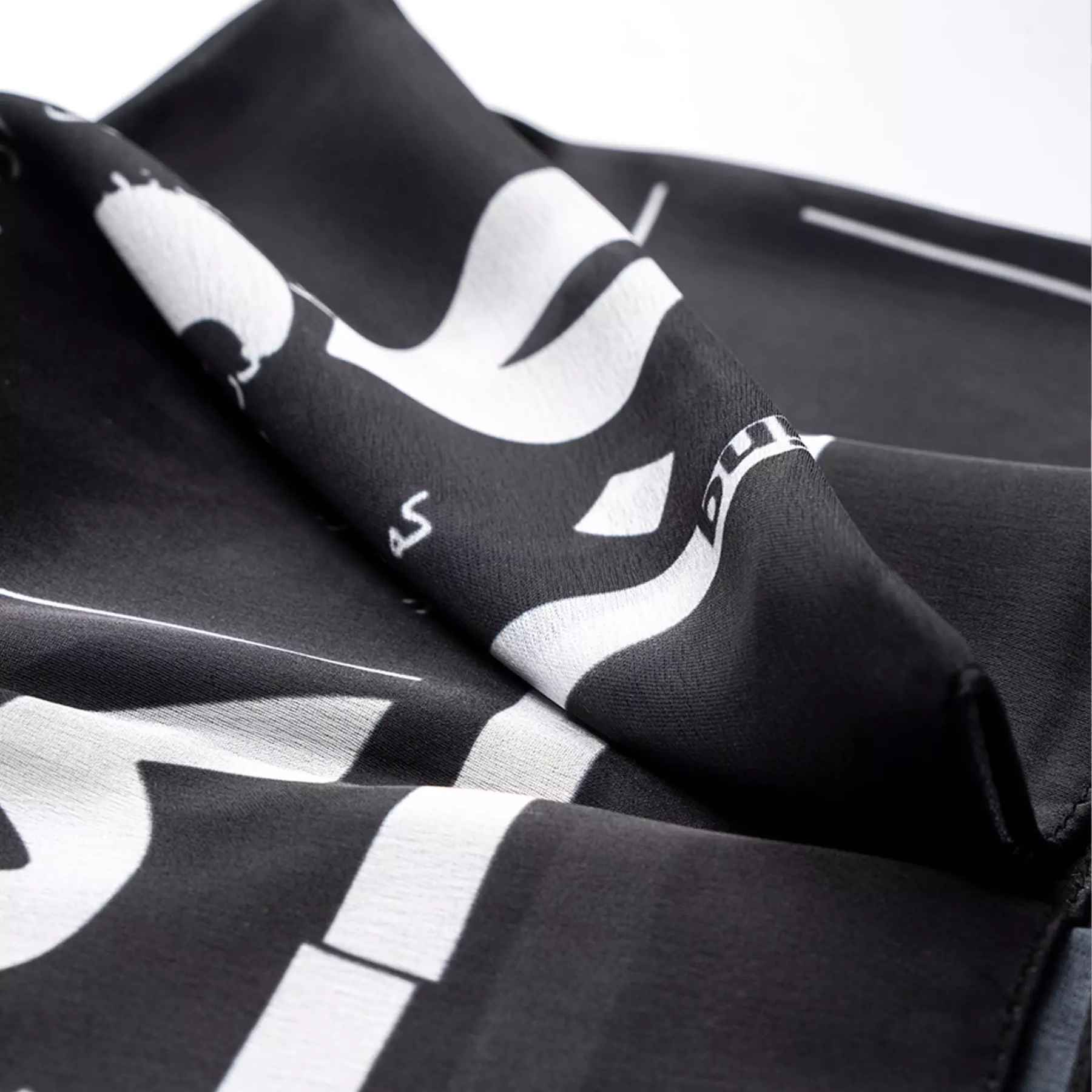 Price and Buy Mini Head Scarf for Women – Elegant Calligraphy Design - Image 3