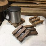 Price and Buy Mini Pallet Coaster Made of Code – Suitable for Indoor & Outdoor Settings (Pack of 6)