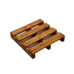 Price and Buy Mini Pallet Coaster – Suitable for Desks, Kitchens or Cafés (Pack of 6)