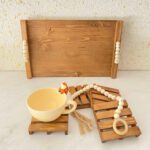 Price and Buy Mini Pallet Coaster – Suitable for Desks, Kitchens or Cafés (Pack of 6) - Image 5