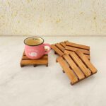 Price and Buy Mini Pallet Coaster – Suitable for Desks, Kitchens or Cafés (Pack of 6) - Image 7
