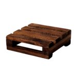 Price and Buy Mini Wooden Pallet Coaster – Suitable for Tea Cups, Mugs & Glasses (Pack of 6)