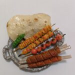 Price and Buy Miniature Persian Kebab Plate Magnet – Clay Food Fridge Accessory - Image 3