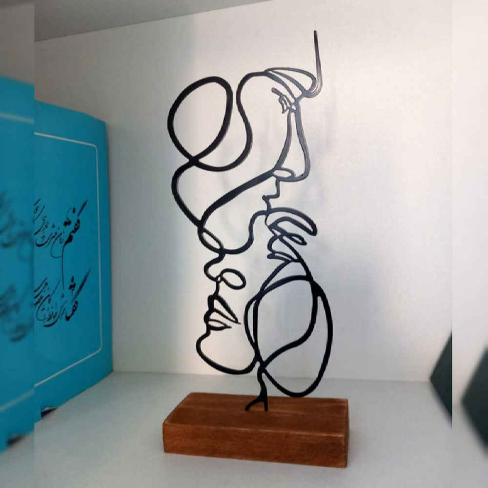 Price and Buy Minimalist Art Sculpture Metal Hamdam - Image 3