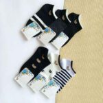 Price and Buy Minimalist Bear Socks -Black & White Beauty (x6) - Image 3