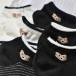Price and Buy Minimalist Bear Socks -Black & White Beauty (x6) - Image 6