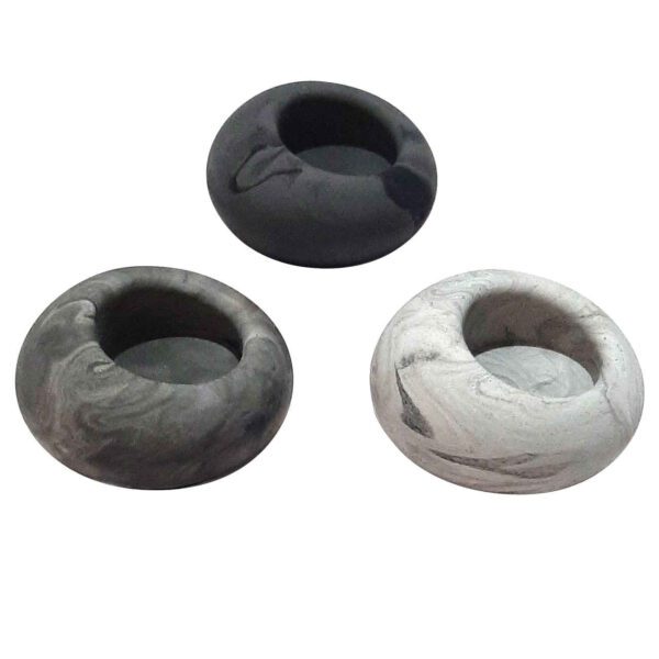 Price and Buy Minimalist Concrete Candle Holder – Simple & Durable, Set of 3