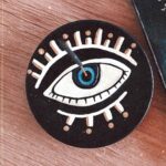 Price and Buy Minimalist Evil Eye Incense Holder – Aesthetic & Energetic Balance in Black - Image 4