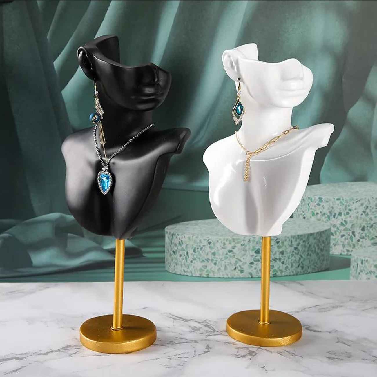 Price and Buy Minimalist Jewelry Holder and Organizer with Gold Base - Image 5