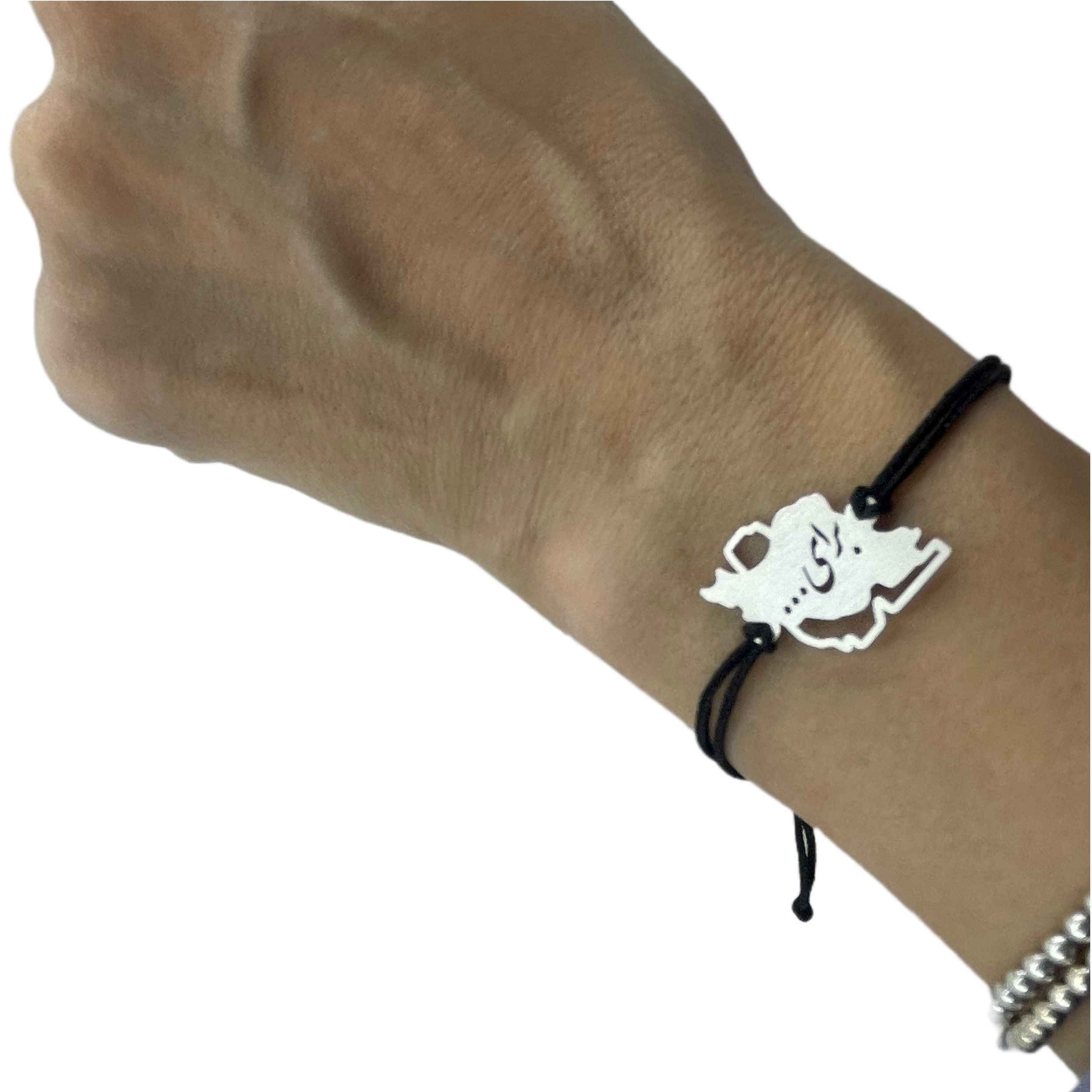 Price and Buy Minimalist Persian String Silver Bracelet – Iran Design - Image 3