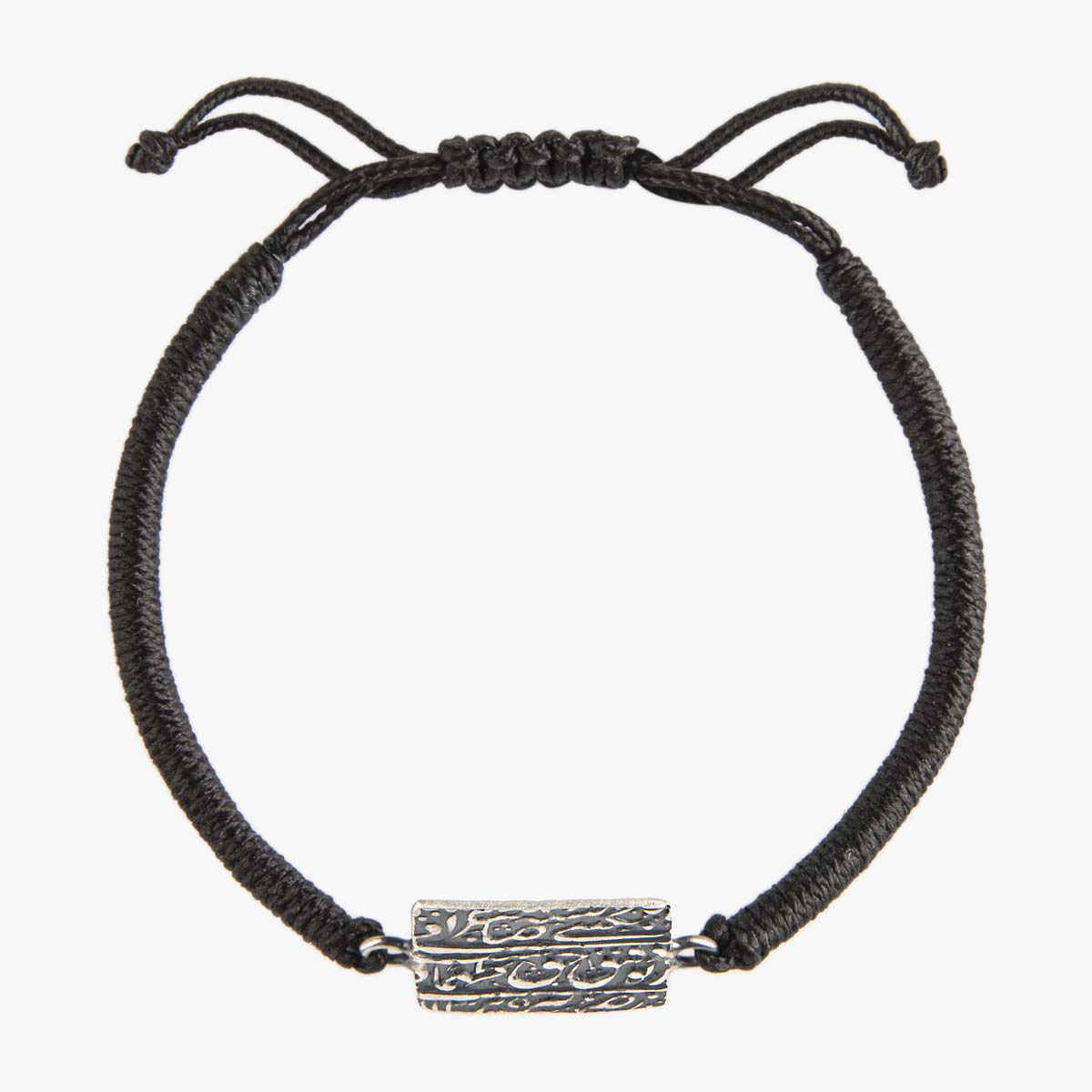 Price and Buy Minimalist Persian String Silver Bracelet – Saheb Gharan Design - Image 4