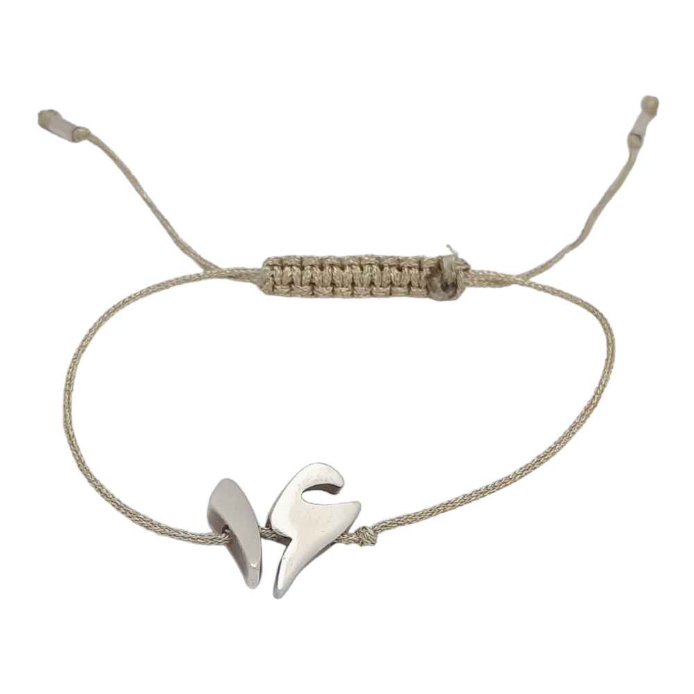 Price and Buy Minimalist Persian String Silver Bracelet – Sixteen Design