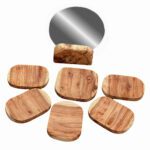 Price and Buy Minimalist Persian Wooden Haft Seen Set with Beautifully Carved Geometric Motifs – Perfect for Nowruz Decor Set of 7