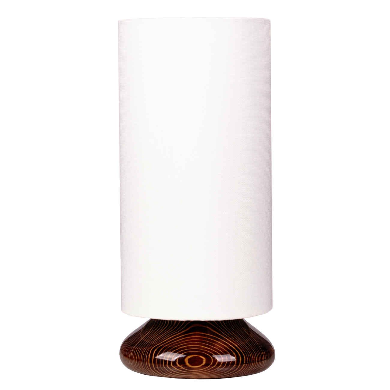 Price and Buy Minimalist Wooden Cylinder Table Lamp with White Shade_6900948d5cf0f.jpeg Price and Buy Minimalist Wooden Cylinder Table Lamp with White Shade - Image 1