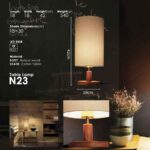 Price and Buy Minimalist Wooden Table Lamp & Bedside Handcrafted with White Shade Mitra - Image 6