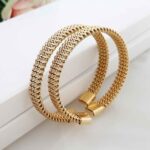 Price and Buy Minimalist Woven Cuff Bracelet for Women – Dainty, Adjustable & Elegant - Image 4