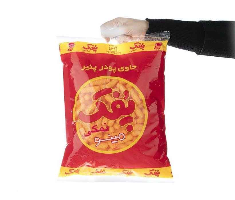 Price and Buy Minoo Iranian Pofak – Cheese Puffs Snack, 110 gr (13x) - Image 3