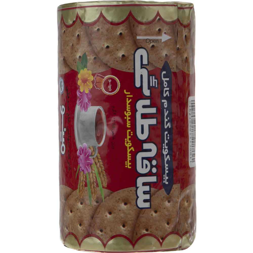 Price and Buy Minoo Saghe Talai Iranian Digestive Sweetmeal Biscuit, 200 gr (x4)