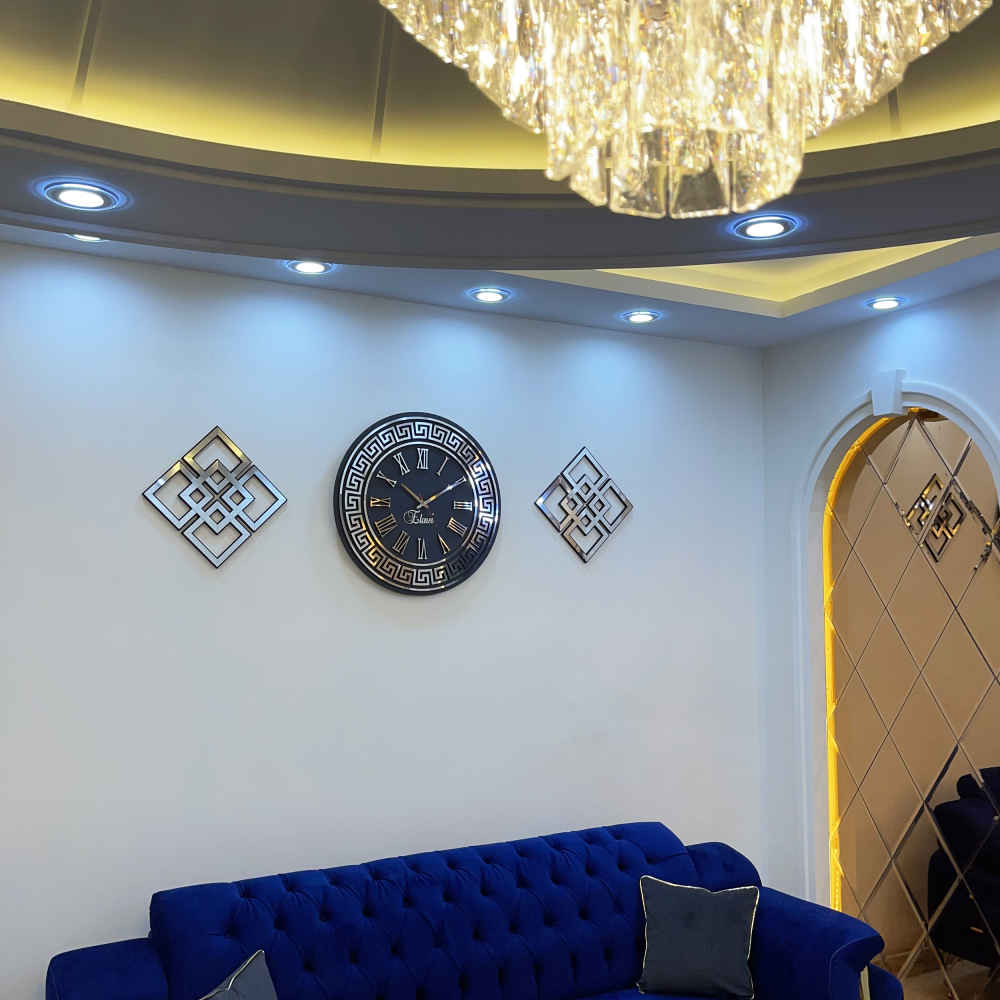 Price and Buy Modern 3-Piece Wall Clock Set Elahe - Image 4