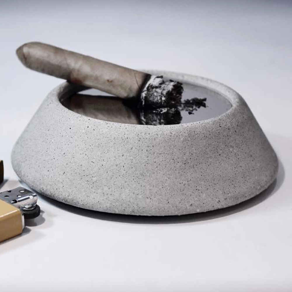 Price and Buy Modern Minimalist Cement Ashtray - Image 5