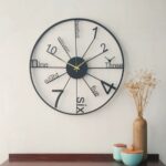 Price and Buy Modern Minimalist Metal Wall Clock – Easy to hang and lightweight