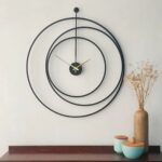 Price and Buy Modern Minimalist Metal Wall Clock – Sleek and Stylish Home Decor